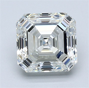 Picture of Natural Diamond 2.02 Carats, Asscher with  Cut, J Color, VS1 Clarity and Certified by GIA