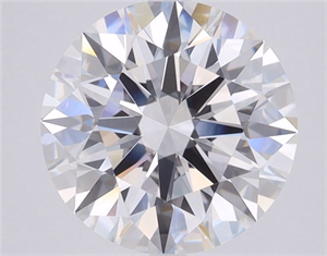Picture of Lab Grown Diamond 1.09 Carats, Round with Ideal Cut, E Color, VS1 Clarity and Certified by IGI