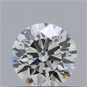 Natural Diamond 0.40 Carats, Round with Excellent Cut, G Color, SI1 Clarity and Certified by IGI