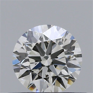 Picture of Natural Diamond 0.40 Carats, Round with Excellent Cut, G Color, SI1 Clarity and Certified by IGI