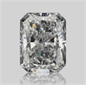 Natural Diamond 0.51 Carats, Radiant with  Cut, E Color, VVS1 Clarity and Certified by GIA