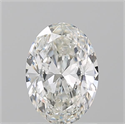 Natural Diamond 1.20 Carats, Oval with  Cut, H Color, VVS2 Clarity and Certified by GIA