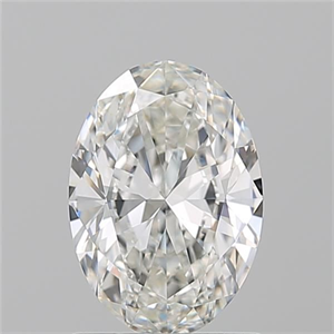 Picture of Natural Diamond 1.20 Carats, Oval with  Cut, H Color, VVS2 Clarity and Certified by GIA