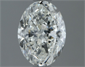 Natural Diamond 1.30 Carats, Oval with  Cut, H Color, VS1 Clarity and Certified by GIA