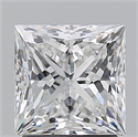 Diamante Natural 2.02 quilates, Princesa , Color E, claridad SI1 y certificado GIA