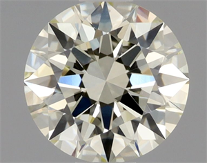 Picture of Natural Diamond 0.51 Carats, Round with Excellent Cut, K Color, VVS1 Clarity and Certified by GIA