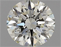 Natural Diamond 1.00 Carats, Round with Excellent Cut, H Color, VVS1 Clarity and Certified by IGI