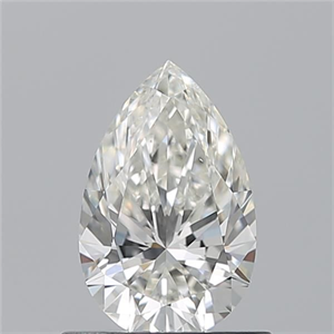 Picture of Natural Diamond 0.70 Carats, Pear with  Cut, I Color, VS2 Clarity and Certified by GIA