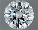 Diamante Natural 0.61 quilates, Redondo , Color E, claridad SI2 y certificado GIA