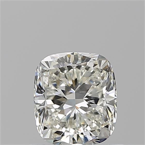 Picture of Natural Diamond 0.91 Carats, Cushion with  Cut, I Color, VVS2 Clarity and Certified by GIA