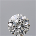 Diamante Natural 0.41 quilates, Redondo , Color F, claridad VVS2 y certificado IGI