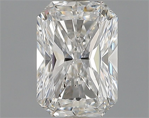 Foto Diamante Natural 1.00 quilates, Radiante , Color F, claridad SI1 y certificado GIA de