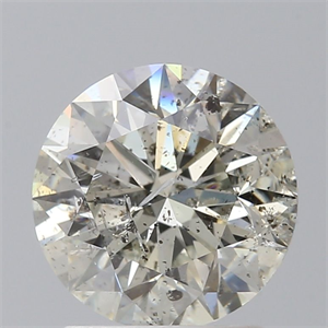 Picture of Natural Diamond 1.51 Carats, Round with Excellent Cut, I Color, SI2 Clarity and Certified by HRD
