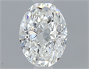 Diamante Natural 0.60 quilates, Ovalado , Color G, claridad VVS2 y certificado GIA