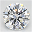 Del inventario de diamantes de laboratorio, 3.80 quilates, Redondo , Color D, claridad IF y certificado IGI