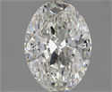 Natural Diamond 1.20 Carats, Oval with  Cut, G Color, VVS1 Clarity and Certified by GIA