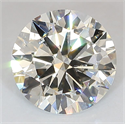 Lab Grown Diamond 3.00 Carats, Round with Very Good Cut, J Color, SI1 Clarity and Certified by IGI