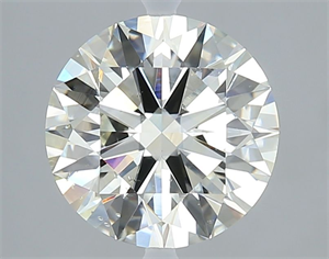 Picture of Natural Diamond 3.06 Carats, Round with Excellent Cut, M Color, SI1 Clarity and Certified by GIA