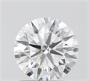 Del inventario de diamantes de laboratorio, 1.06 quilates, Redondo , Color D, claridad VVS2 y certificado IGI