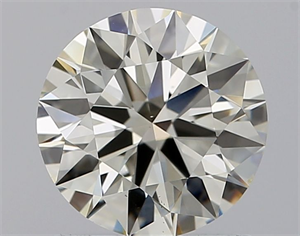 Picture of Natural Diamond 1.12 Carats, Round with Excellent Cut, J Color, VS1 Clarity and Certified by IGI