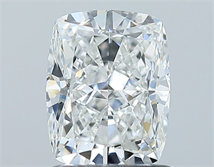 Foto Diamante Natural 1.30 quilates, Del cojín , Color F, claridad VS2 y certificado GIA de