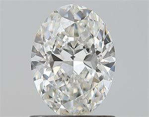 Picture of Natural Diamond 1.00 Carats, Oval with  Cut, G Color, VS2 Clarity and Certified by GIA