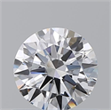 Diamante Natural 0.61 quilates, Redondo , Color D, claridad VVS1 y certificado GIA