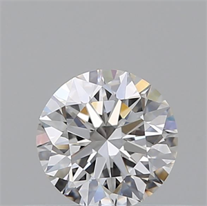 Picture of Natural Diamond 0.40 Carats, Round with Excellent Cut, F Color, VVS2 Clarity and Certified by GIA