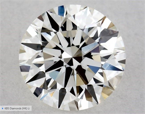 Foto Diamante Natural 0.56 quilates, Redondo , Color H, claridad VVS2 y certificado GIA de