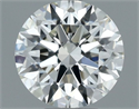 Diamante Natural 0.51 quilates, Redondo , Color H, claridad IF y certificado IGI