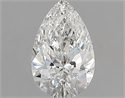 Diamante Natural 0.71 quilates, De pera , Color H, claridad VS2 y certificado GIA