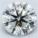 Diamante Natural 3.01 quilates, Redondo , Color I, claridad SI1 y certificado GIA