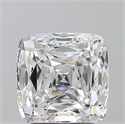 Natural Diamond 3.06 Carats, Cushion with  Cut, D Color, VVS2 Clarity and Certified by GIA