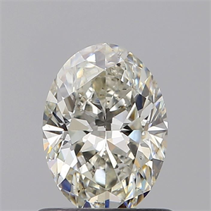 Picture of Natural Diamond 0.73 Carats, Oval with  Cut, J Color, SI1 Clarity and Certified by GIA