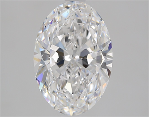 Picture of Natural Diamond 2.15 Carats, Oval with  Cut, E Color, SI1 Clarity and Certified by GIA