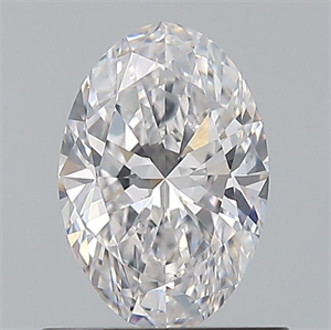 Picture of Natural Diamond 0.70 Carats, Oval with  Cut, E Color, VS2 Clarity and Certified by GIA