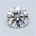 Natural Diamond 0.71 Carats, Round with Excellent Cut, I Color, SI2 Clarity and Certified by GIA