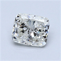 Diamante Natural 0.92 quilates, Del cojín , Color I, claridad I2 y certificado GIA