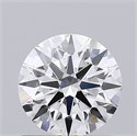 Lab Grown Diamond 0.76 Carats, Round with Ideal Cut, D Color, VVS2 Clarity and Certified by IGI