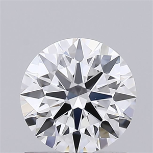 Picture of Lab Grown Diamond 0.76 Carats, Round with Ideal Cut, D Color, VVS2 Clarity and Certified by IGI