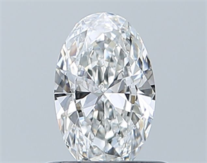 Picture of Natural Diamond 0.50 Carats, Oval with  Cut, E Color, VVS2 Clarity and Certified by GIA