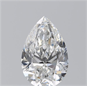 Natural Diamond 0.70 Carats, Pear with  Cut, G Color, SI1 Clarity and Certified by GIA