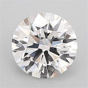 Picture of Lab Grown Diamond 1.54 Carats, Round with Ideal Cut, F Color, VVS2 Clarity and Certified by IGI