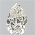 Natural Diamond 1.50 Carats, Pear with  Cut, K Color, SI2 Clarity and Certified by GIA