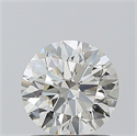 Natural Diamond 1.01 Carats, Round with Excellent Cut, J Color, SI1 Clarity and Certified by GIA