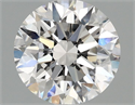 Lab Grown Diamond 1.55 Carats, Round with Excellent Cut, F Color, VS1 Clarity and Certified by IGI