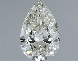 Picture of Natural Diamond 1.01 Carats, Pear with  Cut, J Color, VVS1 Clarity and Certified by IGI