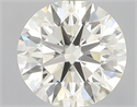 Natural Diamond 0.80 Carats, Round with Excellent Cut, M Color, VVS2 Clarity and Certified by GIA