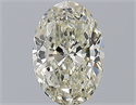 Natural Diamond 1.51 Carats, Oval with  Cut, M Color, SI2 Clarity and Certified by GIA