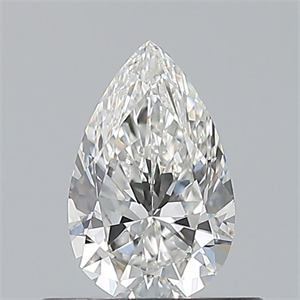 Picture of Natural Diamond 0.50 Carats, Pear with  Cut, G Color, VS1 Clarity and Certified by GIA